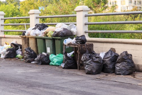 Waste removal process in Hertford with sustainable practices